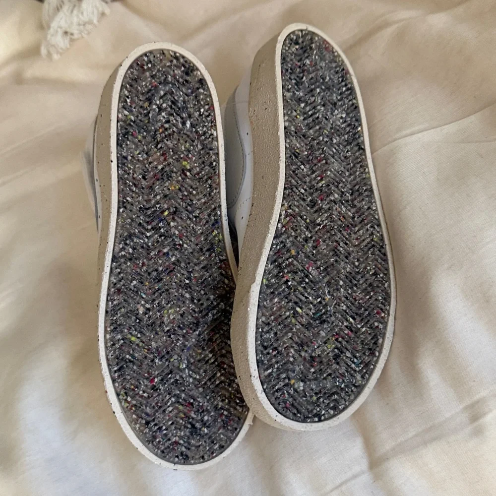 Nike White and Tan High-Top Sneakers - Picture 6 of 6